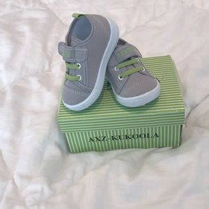 Green an Grey Toddler shoes